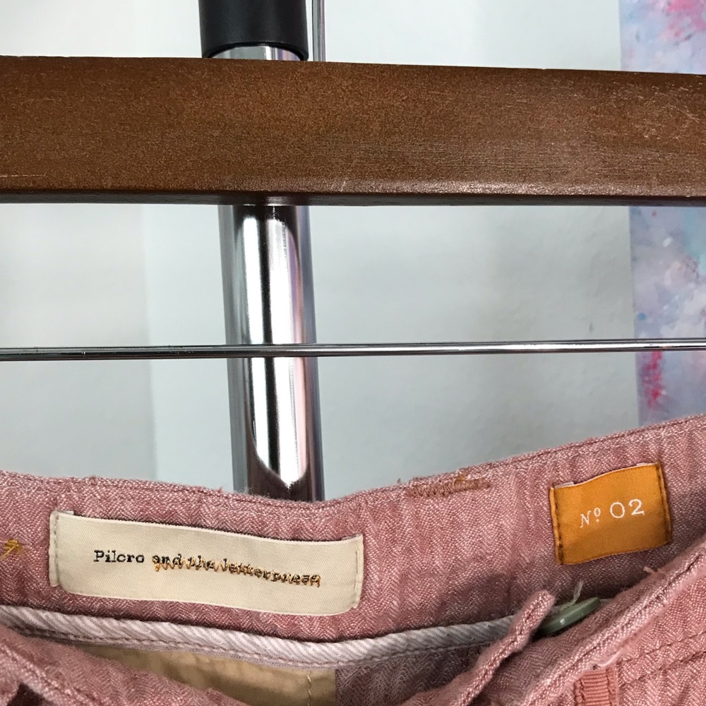 Anthro. Pilcro And The Letterpress Cropped Slacks - Picture 3 of 4